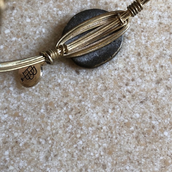 BOURBON and Bowties Sand Dollar Bangle - Picture 11 of 16